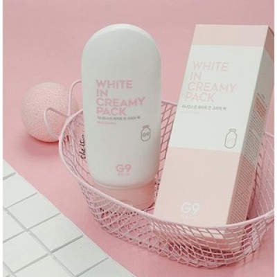 Kem Tắm Trắng Dành Cho Mặt Và Cơ Thể G9Skin White In Creamy Pack 200ml