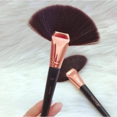 Cọ Quạt Phủ Phấn Vacosi Fan Powder Brush - Q01