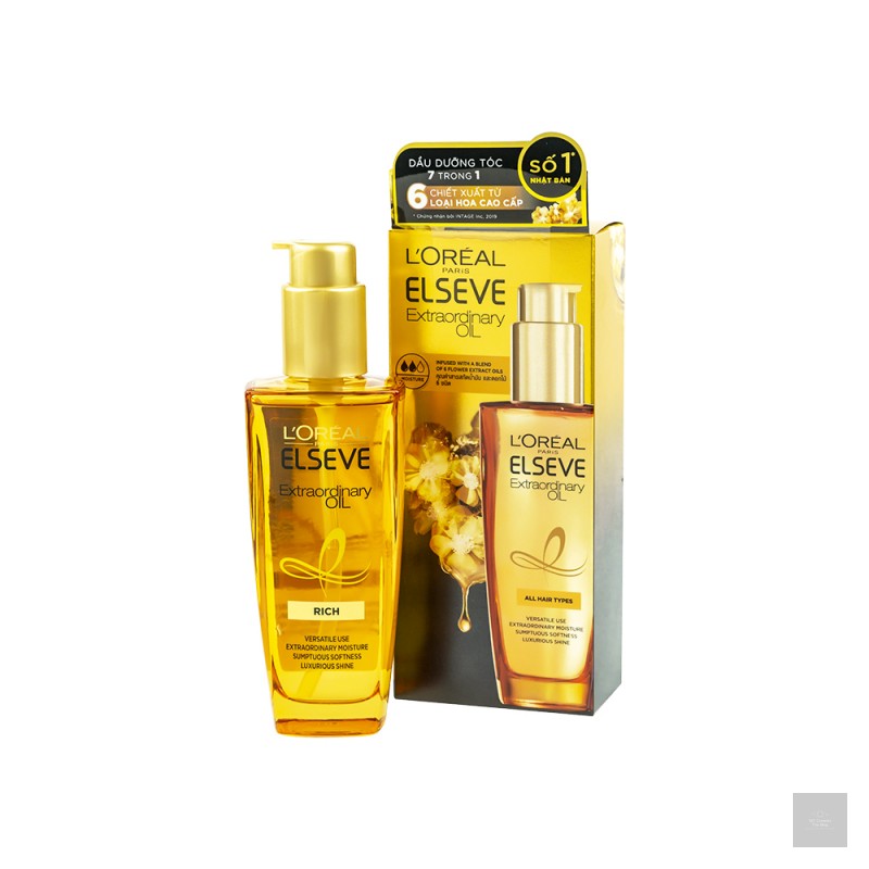  Dầu Dưỡng Tóc Từ Tinh Dầu Hoa L'Oreal Elseve Extraordinary Oil 100ml
